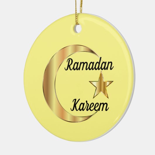Ramadan Kareem Keramik Ornament (Links)