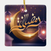 Ramadan Kareem Keramikornament (Vorderseite)