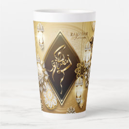 Ramadan Kareem Latte Tasse