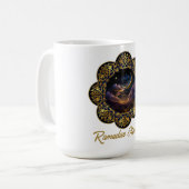 RAMADAN KAREEM MUBARAK 2024 EID MUBARAK KAFFEETASSE (Vorderseite Links)