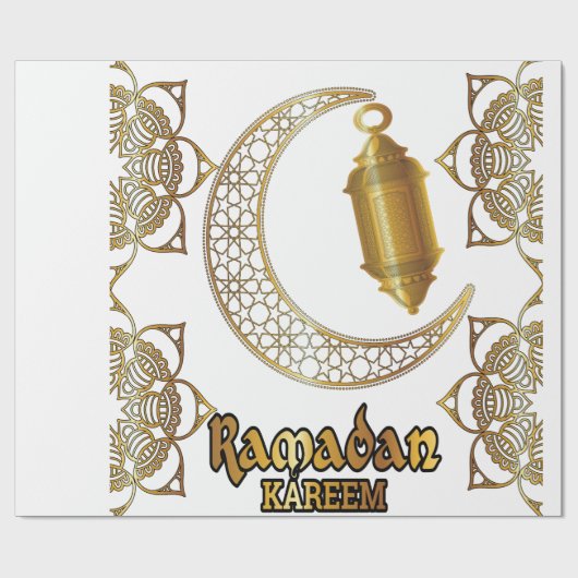 Ramadan Kareem, Mubarak, Geschenkpapier (Flach)