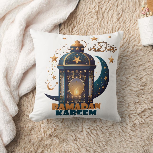 Ramadan Kareem Mubarak Lantern ramadan 2024 Kissen (Decke)