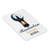 Ramadan Kareem Mubarak Lantern ramadan 2024 Magnet (Rechte Seite)