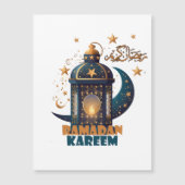 Ramadan Kareem Mubarak Lantern ramadan 2024 Magnetkarte (Vorderseite)