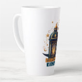 Ramadan Kareem Mubarak Lantern ramadan 2024 Milchtasse (Linke Ecke)