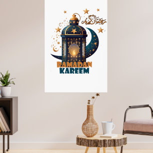 Ramadan Kareem Mubarak Lantern ramadan 2024 Poster