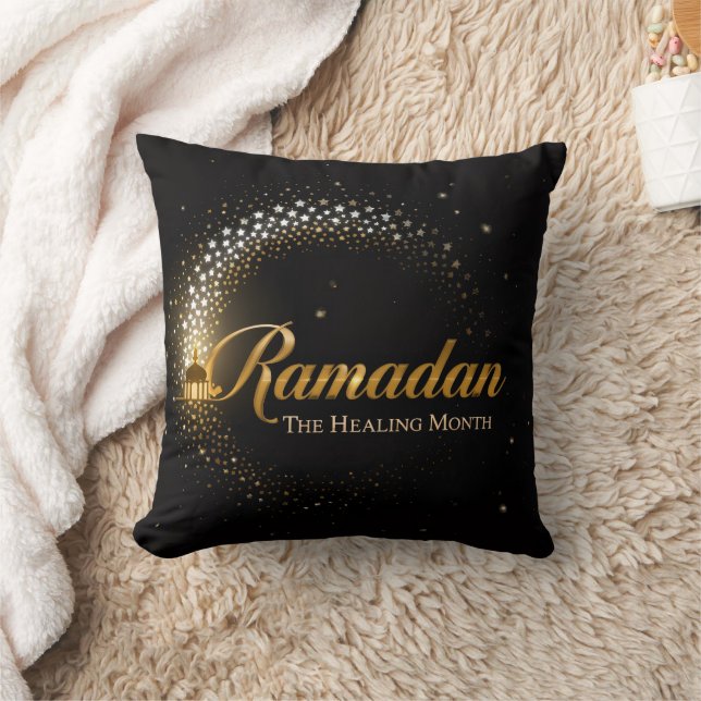 Ramadan Kareem Mubarak Lantern Ramadan 2026 Throw  Kissen (Decke)