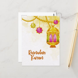 Ramadan Kareem Muslim Postcard Postkarte
