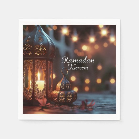 Ramadan Kareem Paper Napkin Serviette (Vorderseite)