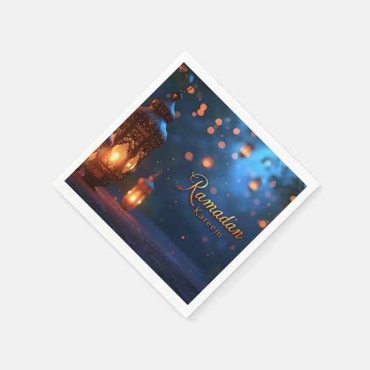 Ramadan Kareem Paper Napkin Serviette (Ecke)