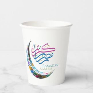 RAMADAN KAREEM PAPIER CUPS PAPPBECHER