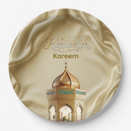 Ramadan Kareem Pappteller
