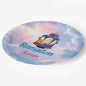 Ramadan Kareem Pappteller (Schrägansicht)