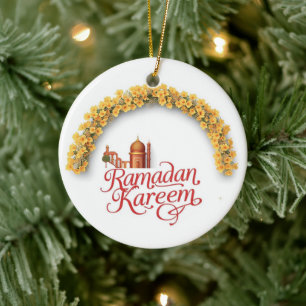 Ramadan Kareem Personalisierter Wohnschmuck Orname Keramik Ornament