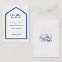 Ramadan Kareem Personalized Greeting Card Custom  Mitteilungskarte