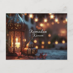 Ramadan Kareem Postcard Feiertagspostkarte