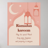 Ramadan Kareem Poster (Vorne)