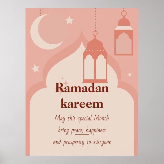 Ramadan Kareem Poster (Vorne)