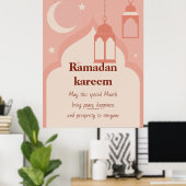 Ramadan Kareem Poster (Heimbüro)