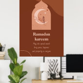 Ramadan Kareem Poster (Heimbüro)