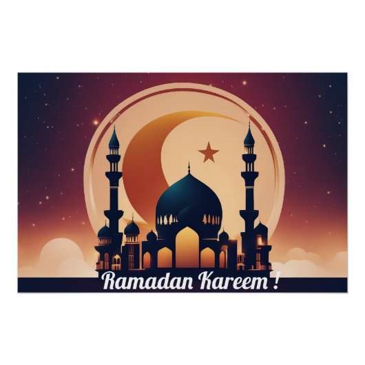 Ramadan Kareem ! Poster (Vorderseite)