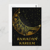 Ramadan Kareem Postkarte (Vorne/Hinten)