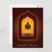 Ramadan Kareem Postkarte (Vorne/Hinten)