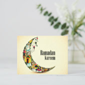 Ramadan Kareem Postkarte (Stehend Vorderseite)
