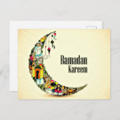Ramadan Kareem Postkarte (Vorne/Hinten)