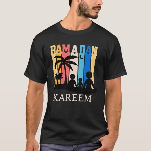 Ramadan Kareem Ramadan Mubarak Happy Ramadan Kari T-Shirt (Vorderseite)