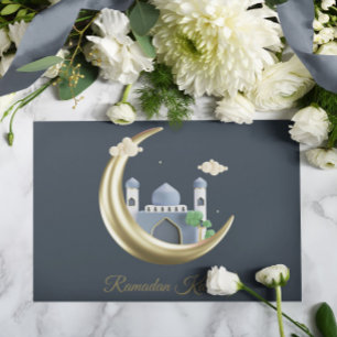 Ramadan Kareem Ramadan Mubarak Holiday Card Feiertagskarte