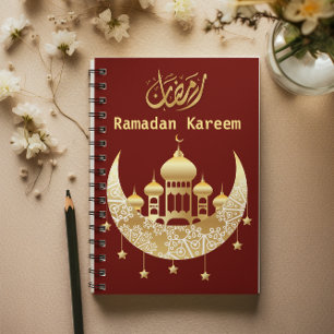 Ramadan Kareem Ramadan Mubarak Notizblock