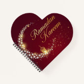 Ramadan Kareem Ramadan Mubarak Notizbuch (Vorderseite)