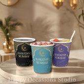 Ramadan Kareem Ramadan Mubarak Paper Cups Pappbecher