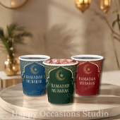 Ramadan Kareem Ramadan Mubarak Paper Cups Pappbecher