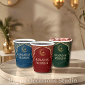 Ramadan Kareem Ramadan Mubarak Paper Cups Pappbecher