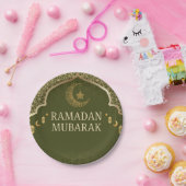 Ramadan Kareem Ramadan Mubarak Paper Plates Pappteller (Party)