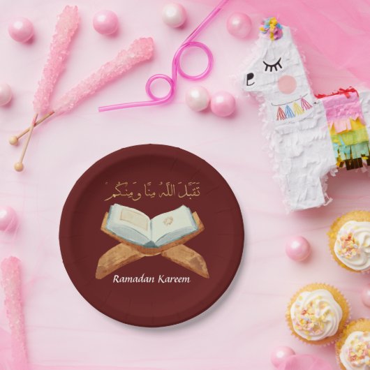 Ramadan Kareem Ramadan Mubarak Paper Tellers Pappteller (Party)