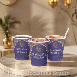 Ramadan Kareem Ramadan Mubarak Papiertassen Pappbecher