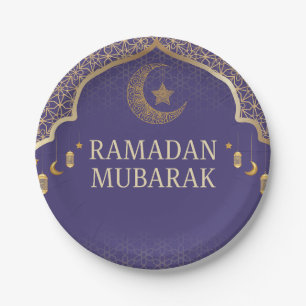 Ramadan Kareem Ramadan Mubarak Pappteller