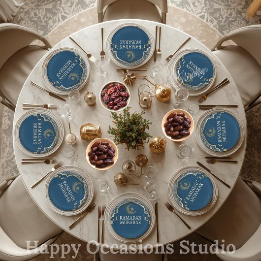 Ramadan Kareem Ramadan Mubarak Pappteller