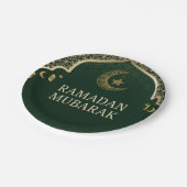 Ramadan Kareem Ramadan Mubarak Pappteller (Schrägansicht)