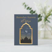 Ramadan Kareem Ramadan Mubarak Postcard Postkarte (Stehend Vorderseite)