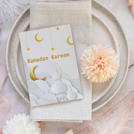 Ramadan Kareem Ramadan Mubarak Postcard Postkarte