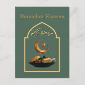 Ramadan Kareem Ramadan Mubarak Postcard Postkarte (Vorderseite)