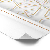 Ramadan Kareem Ramadan Mubarak Poster (Ecke)