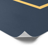 Ramadan Kareem Ramadan Mubarak Poster (Ecke)