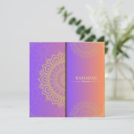 Ramadan Kareem Raman Wünsche Feiertagskarte