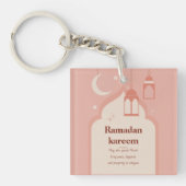 Ramadan Kareem Schlüsselanhänger (Vorderseite)