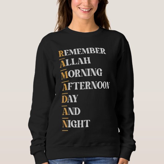 Ramadan Kareem schürt schnelle islamische Männer Sweatshirt (Vorderseite)
